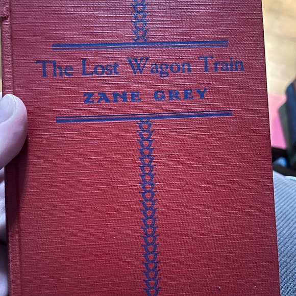 Vintage 1936 "The Lost Wagon Train" Hardcover Book by Zane Grey - Picture 2 of 9